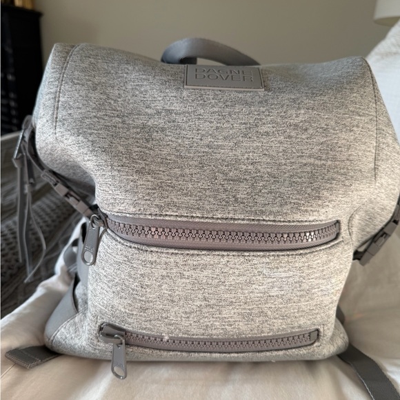 Dagne Dover Indi Neoprene Diaper Backpack - Heather Grey - Picture 3 of 7